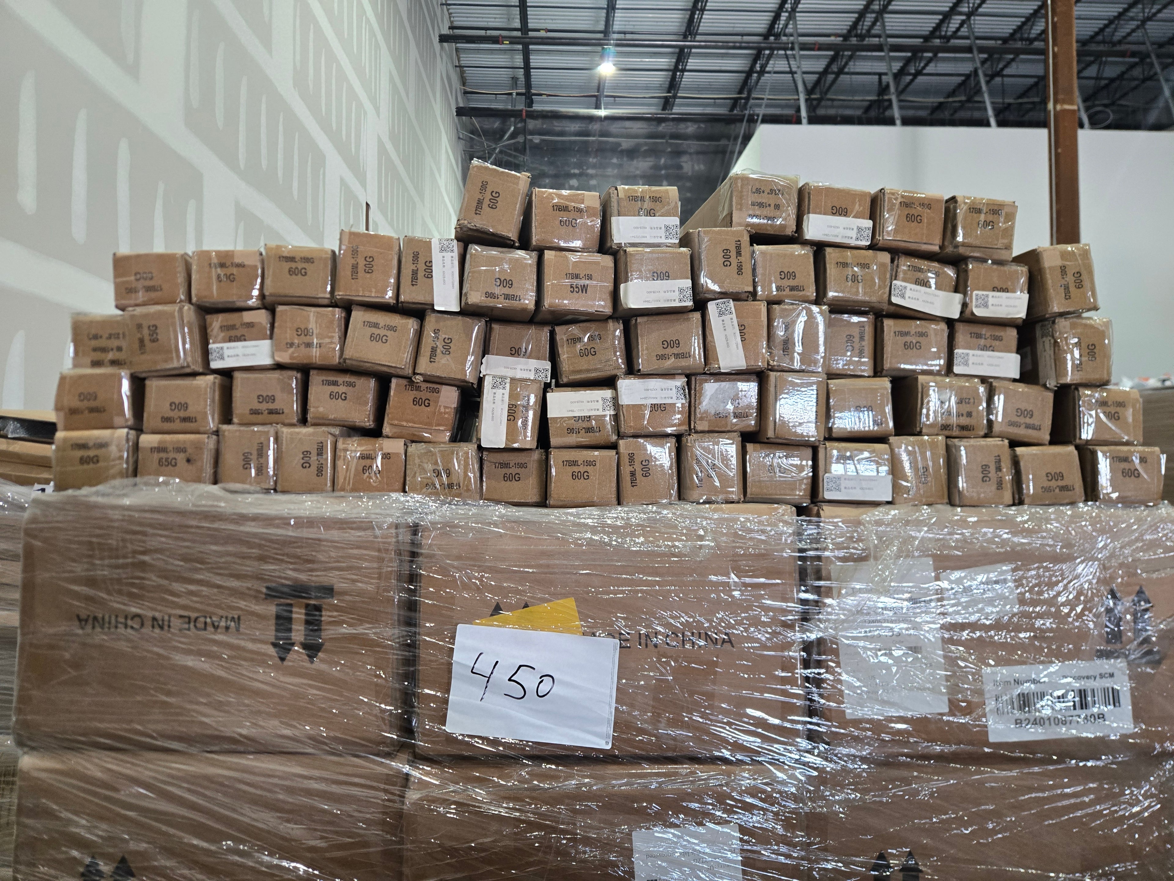 New overstock 67 shades and 18 cabinets