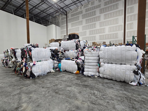 1,000 Lbs Raw Unsorted Clothing Bale