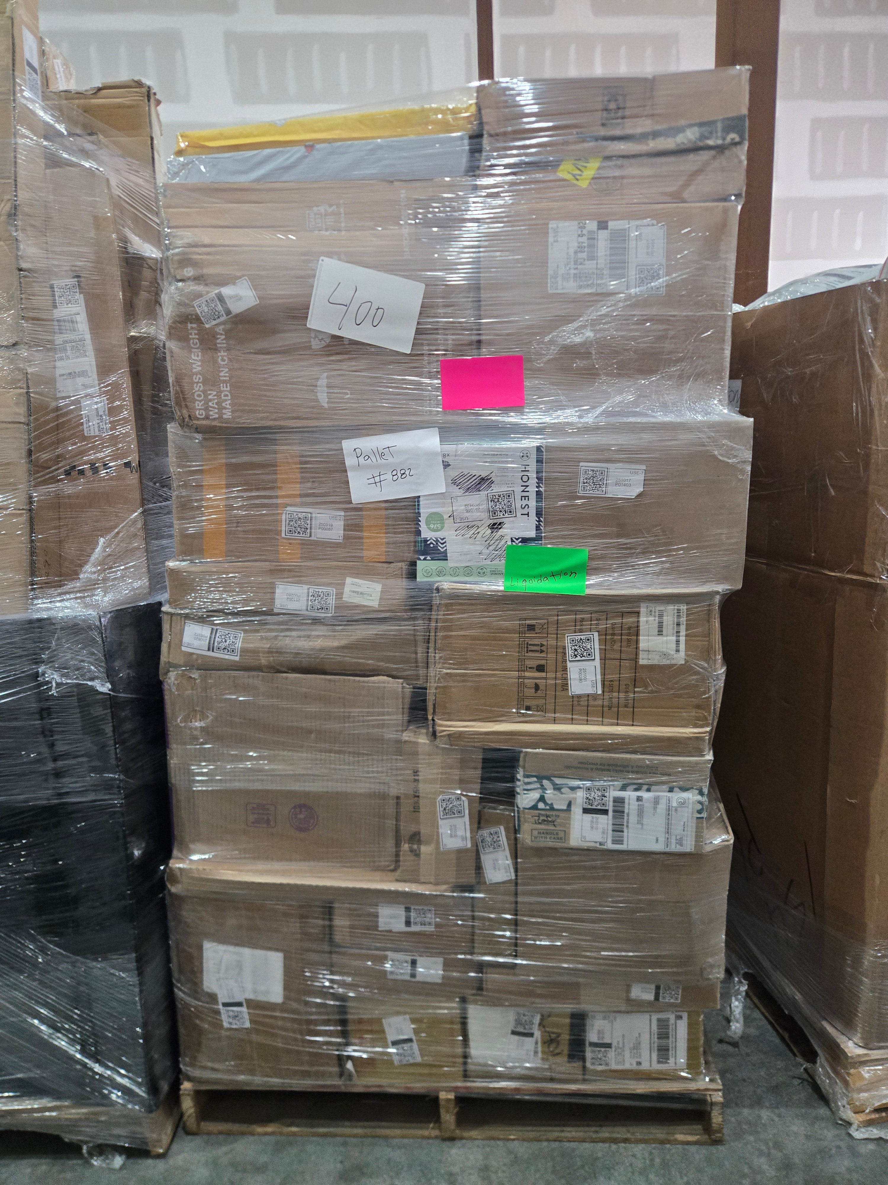 3PL Returns Pallets