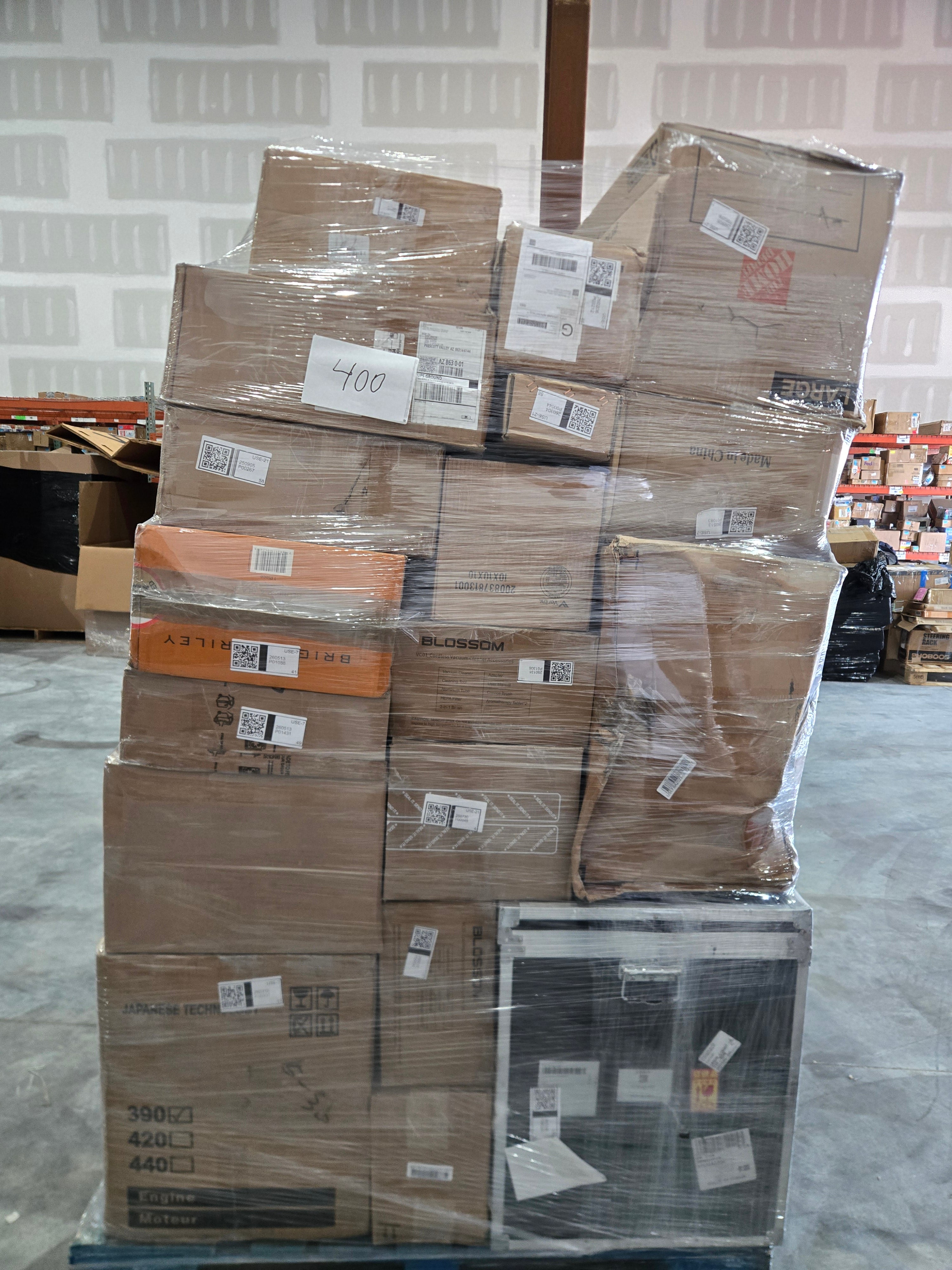 3PL Returns Pallets