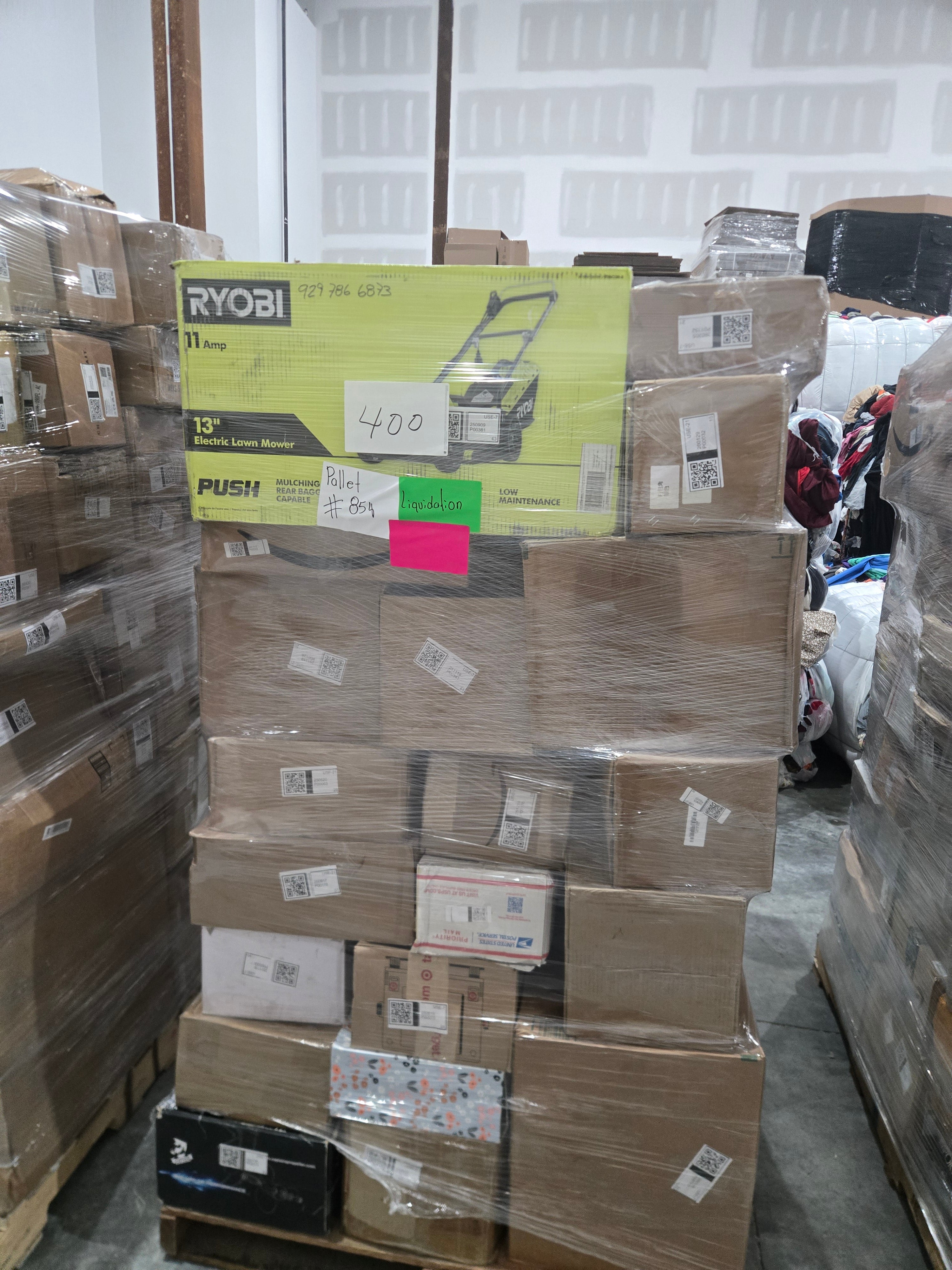 3PL Returns Pallets
