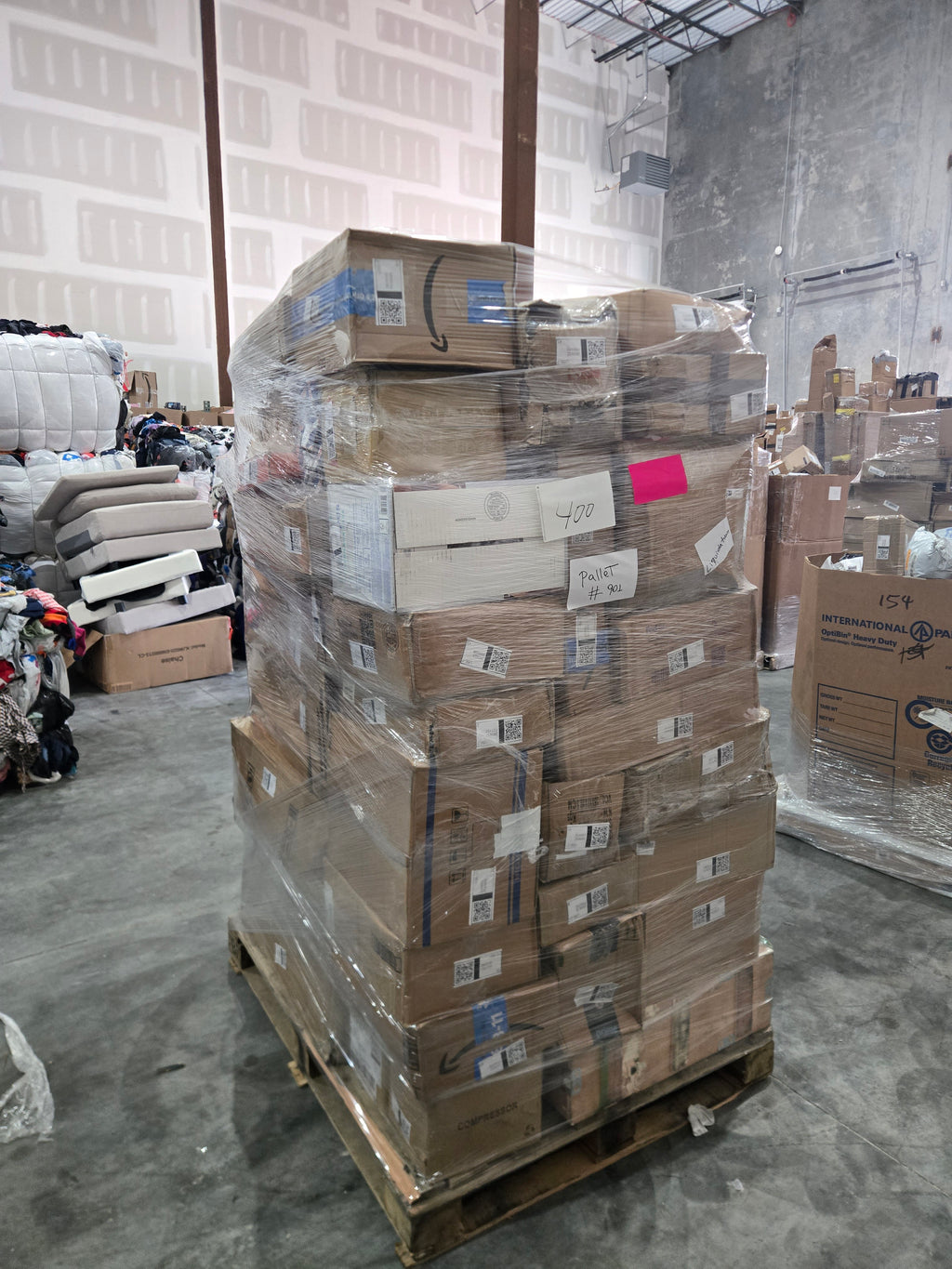 3PL Returns Pallets