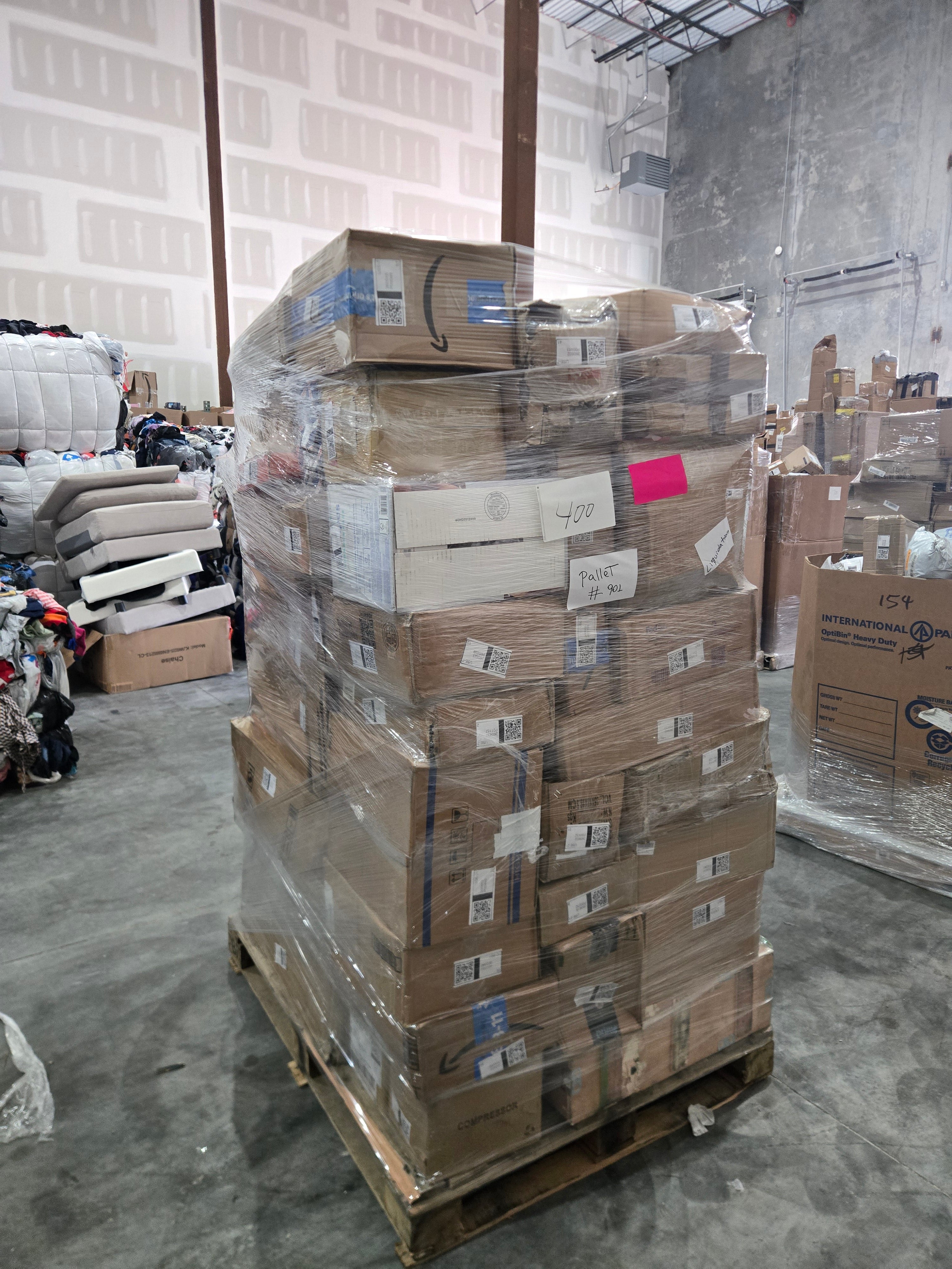3PL Returns Pallets