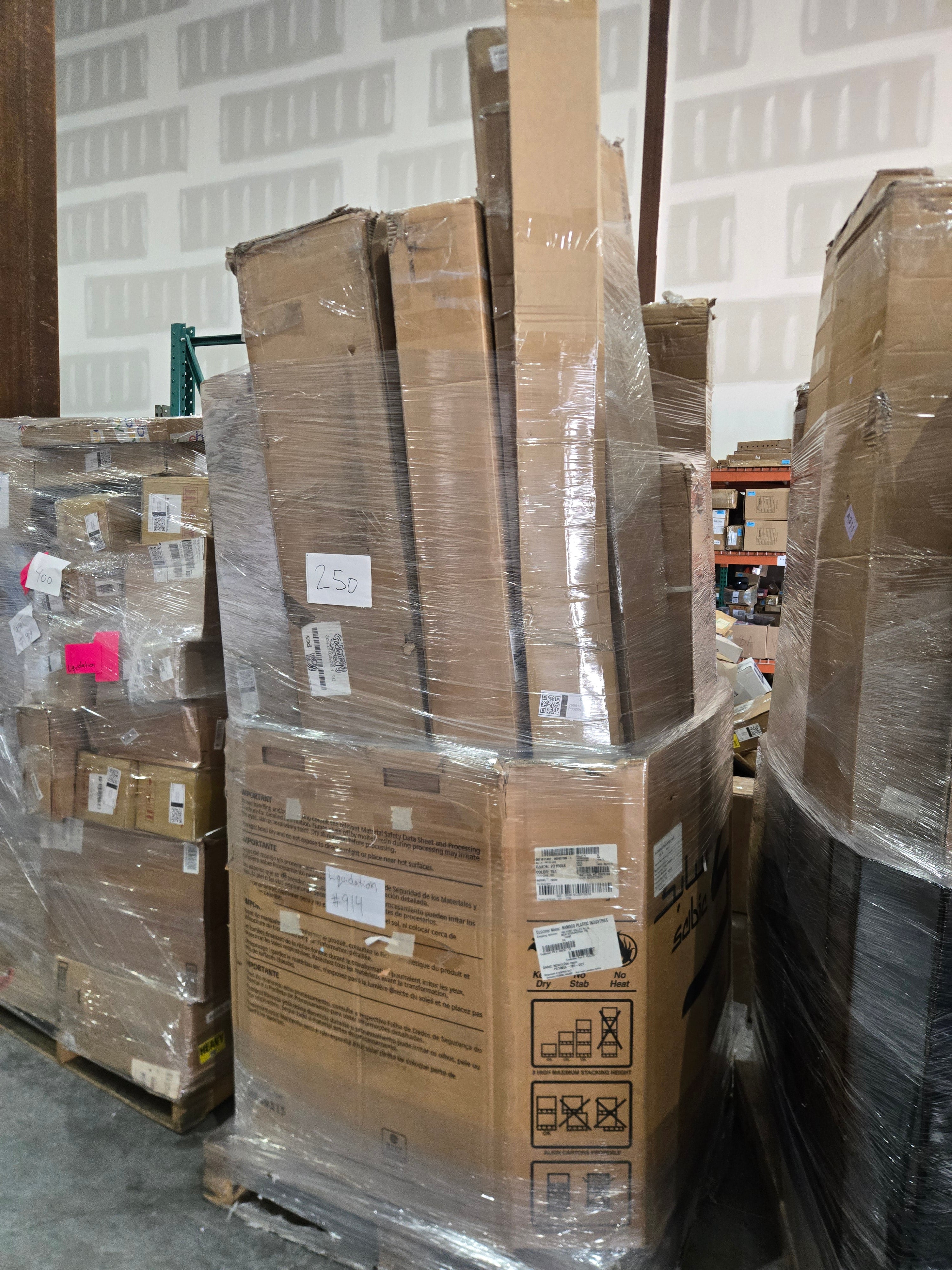3PL Returns Pallets